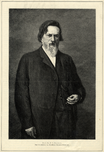 104442 Portret van F.C. Donders, geboren 27 mei 1818, hoogleraar in de oogheelkunde aan de Utrechtse hogeschool ...